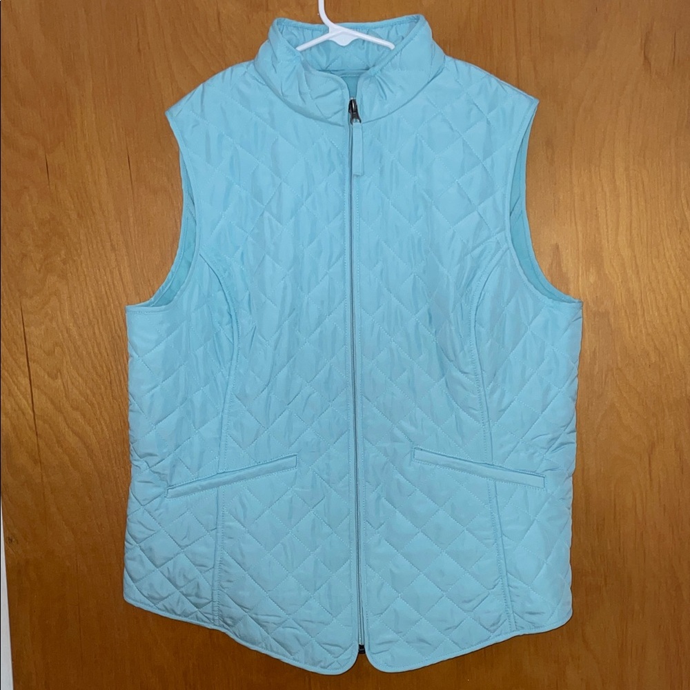Van Heusen Sky Blue Women's Quilted Vest